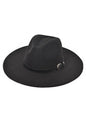Western Belted Felt Fedora