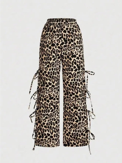 Side Bow Tie Pants