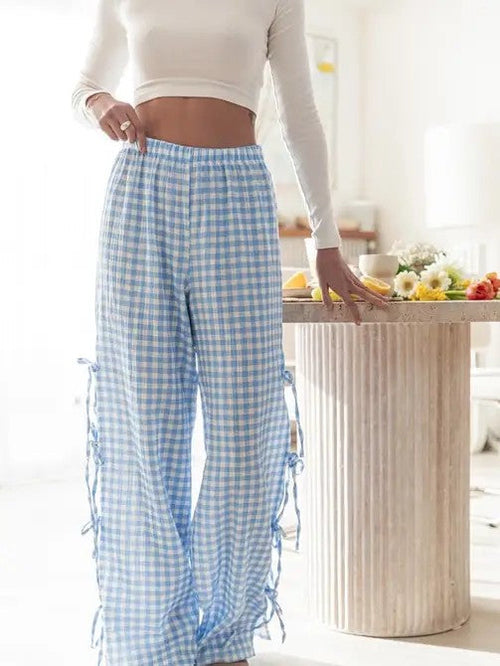 Side Bow Tie Pants