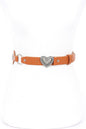 Heart Buckle Iconic Vintage Link Belt