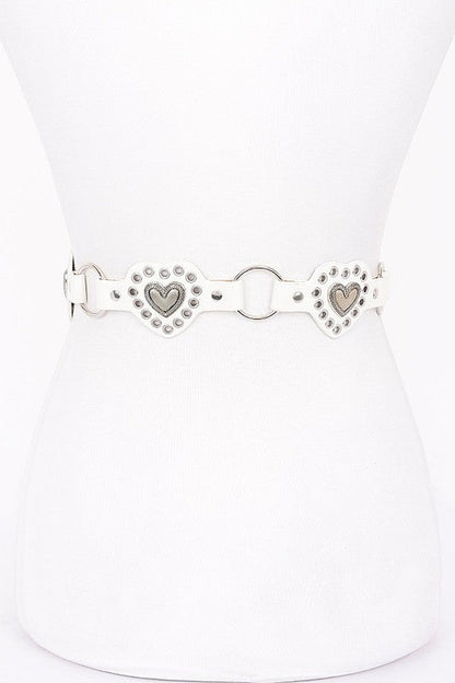 Heart Buckle Iconic Vintage Link Belt