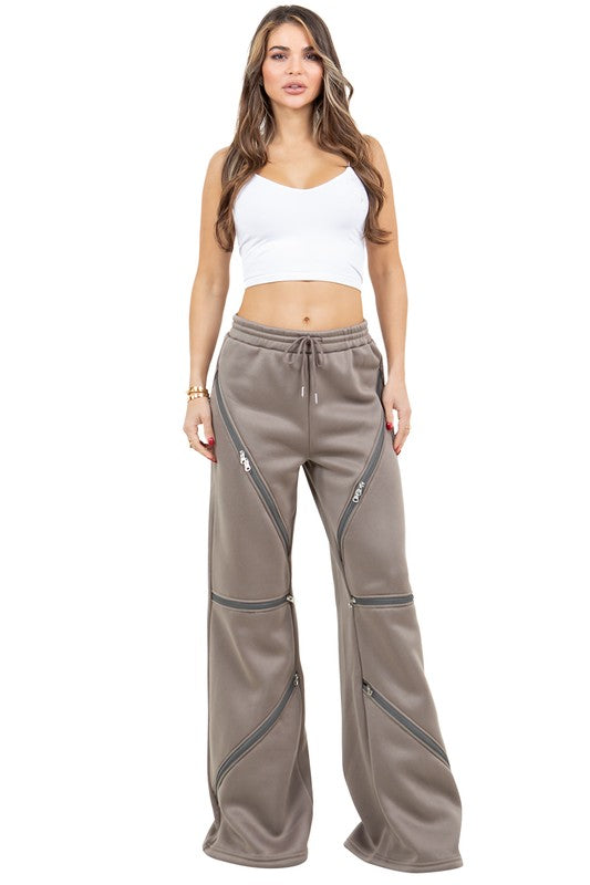 WOMEN FASHION CLASSIC STRAIGHT LEG PANTS