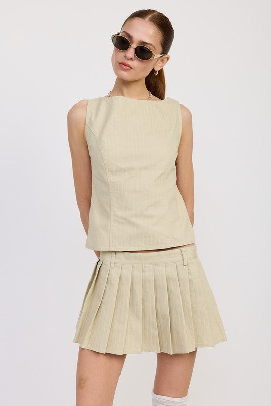 BACKLESS RIDER TOP