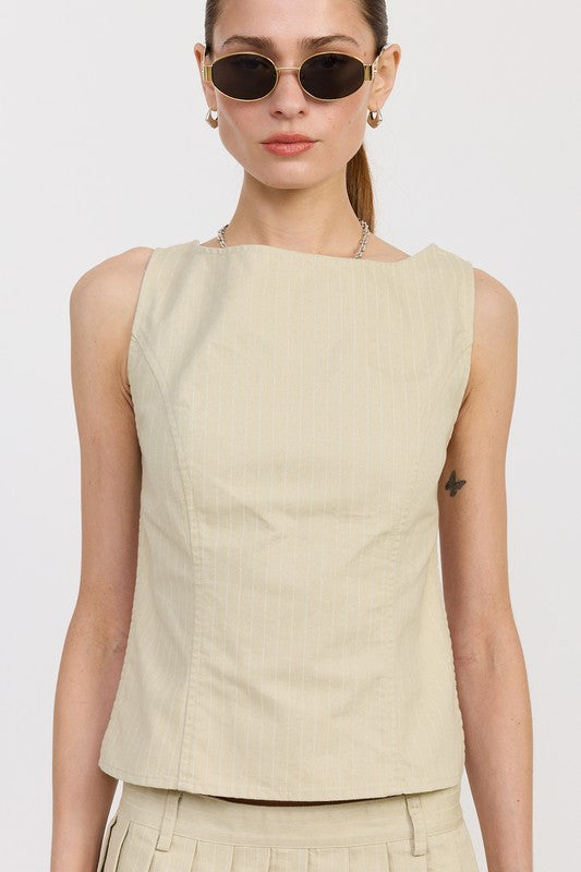 BACKLESS RIDER TOP