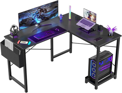 L Shaped Computer Desk - Gaming Table Corner Desk 50 Inch PC Writing