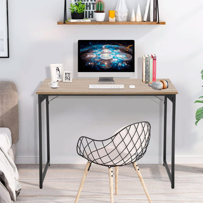 32/39/47 Inch Computer Desk Study Writing Table, Adjustable Feet,
