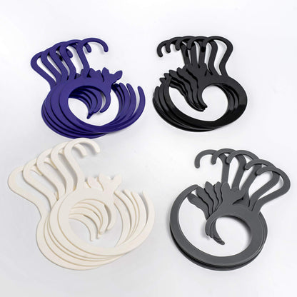 Kotomoda Belt Rack Scarf Ring Hangers NonSlip Ties Haning Hook Closet
