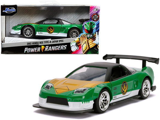 2002 Honda NSX Type-R Japan Spec Green Ranger \Power Rangers\" 1/32