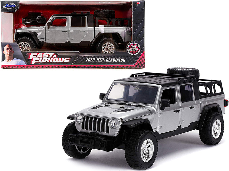 2020 Jeep Gladiator Pickup Truck Silver with Black Top \Fast &