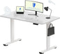 EN1 Whole-Piece White Standing Desk 48 X 24 Inches Desk Board Electric