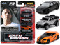 \Fast & Furious 9\" (2021) Movie 3 piece Set \"Nano Hollywood Rides\"