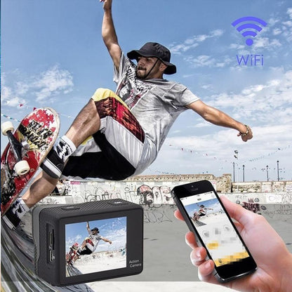 All PRO Action Sports Camera With 1080P HD And WiFi 18 PCS Of