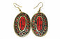 Mosaic Oval Earrings