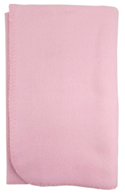 Blank Pink Polarfleece Blanket
