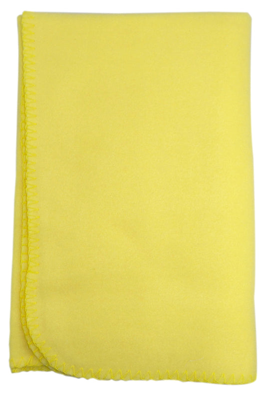 Blank Yellow Polarfleece Blanket