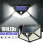 Split Type Solar 100COB Led Induction Wall Light Indoor Outdoor Garden