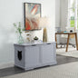 X-Large Cat Washroom Bench Litter Box Enclosure Furniture Box House