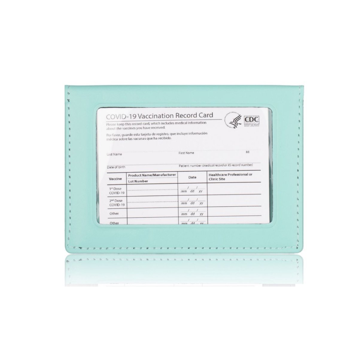 Essential 2 In 1 Vaccination Card And ID Card Holder