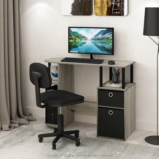 Jaya Simplistic Computer Study Desk, 15.6" D X 38.4" W X 28.5" H,