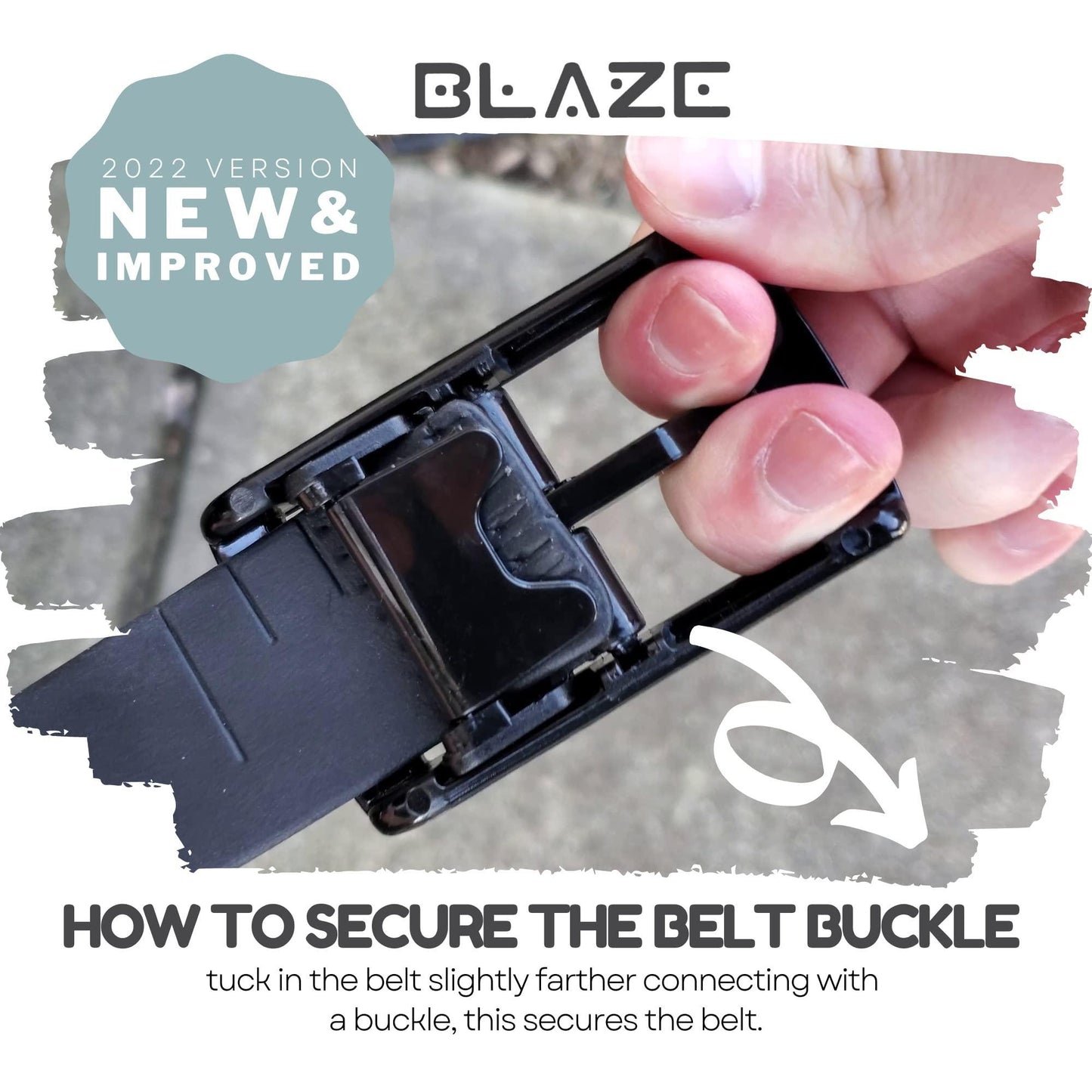Blaze Belts Silicone Belts 2022 Updated Version for Men and Women