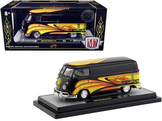 1960 Volkswagen Delivery Van Black Pearl \Kelly Crazy Painter\"\"