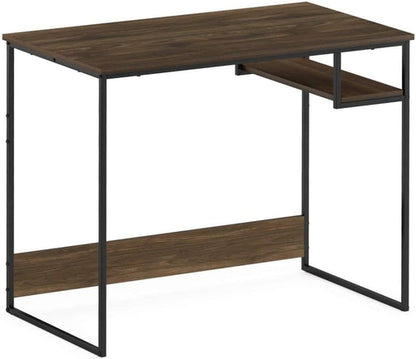 Moretti Lifestyle Study Desk, 35 Inches, Columbia Walnut