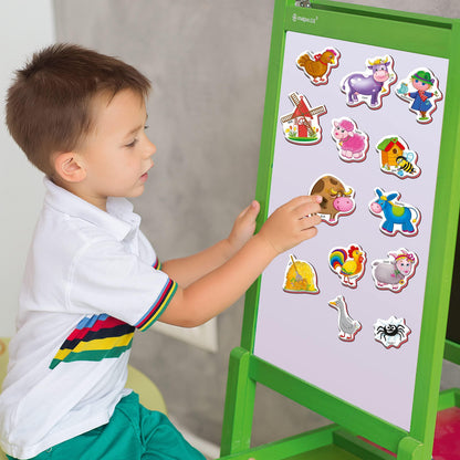 27 Foam Fridge Magnets for Toddlers 1 3   Large Toddler Magnets ‚Äì