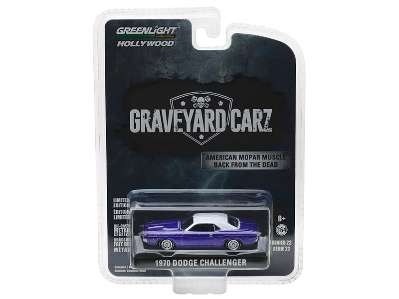 1970 Dodge Challenger Purple with White Top \Graveyard Carz\" (2012)