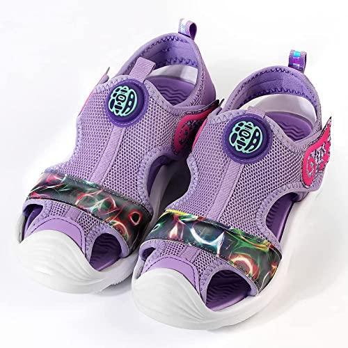 Closed Toe Cute Sandal for Girls in Pretty Colors  Breathable Mesh