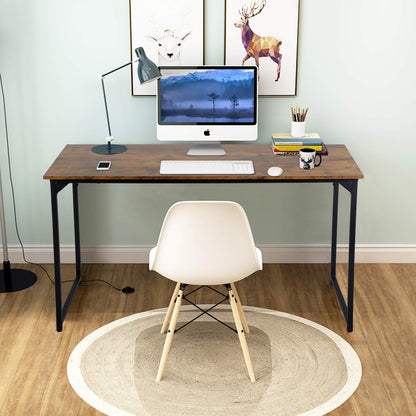 Computer Desk,47.2 Inches Home Office Desk Writing Study Table Modern