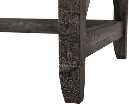 Bush Furniture Key West L Shaped Desk, 60-Inch Modern Farmhouse