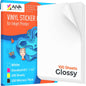 Printable Vinyl Sticker Paper  Waterproof Decal Paper for Inkjet