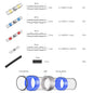 Wire Solder Connector 100PCS Sleeve Heat Shrink Butt Waterproof AWG