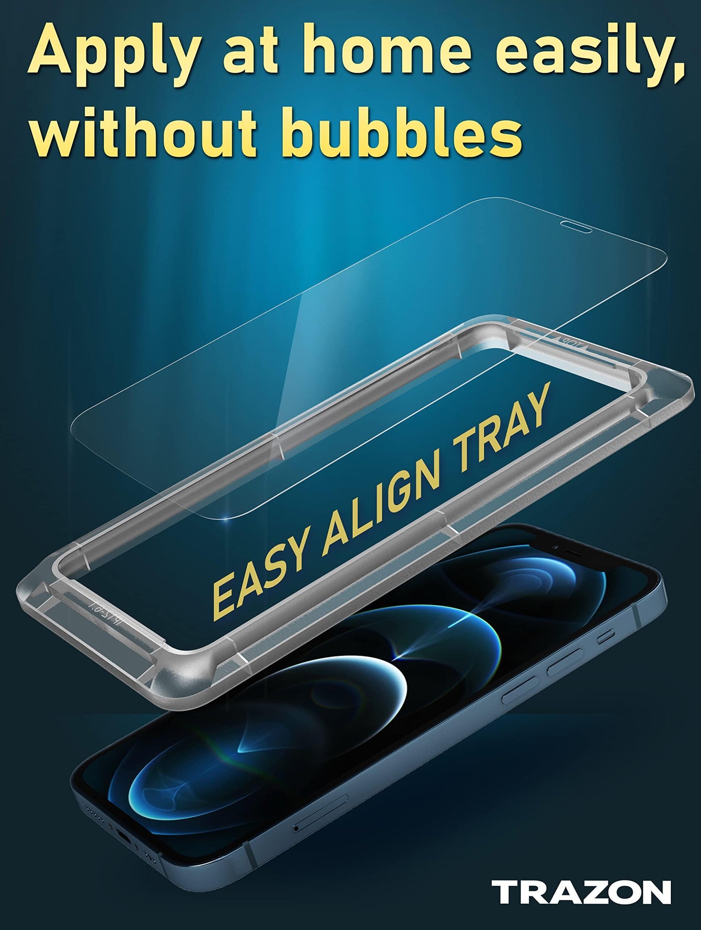 3 Pack Screen Protector Premium Quality Compatible for iPhone 12 Pro