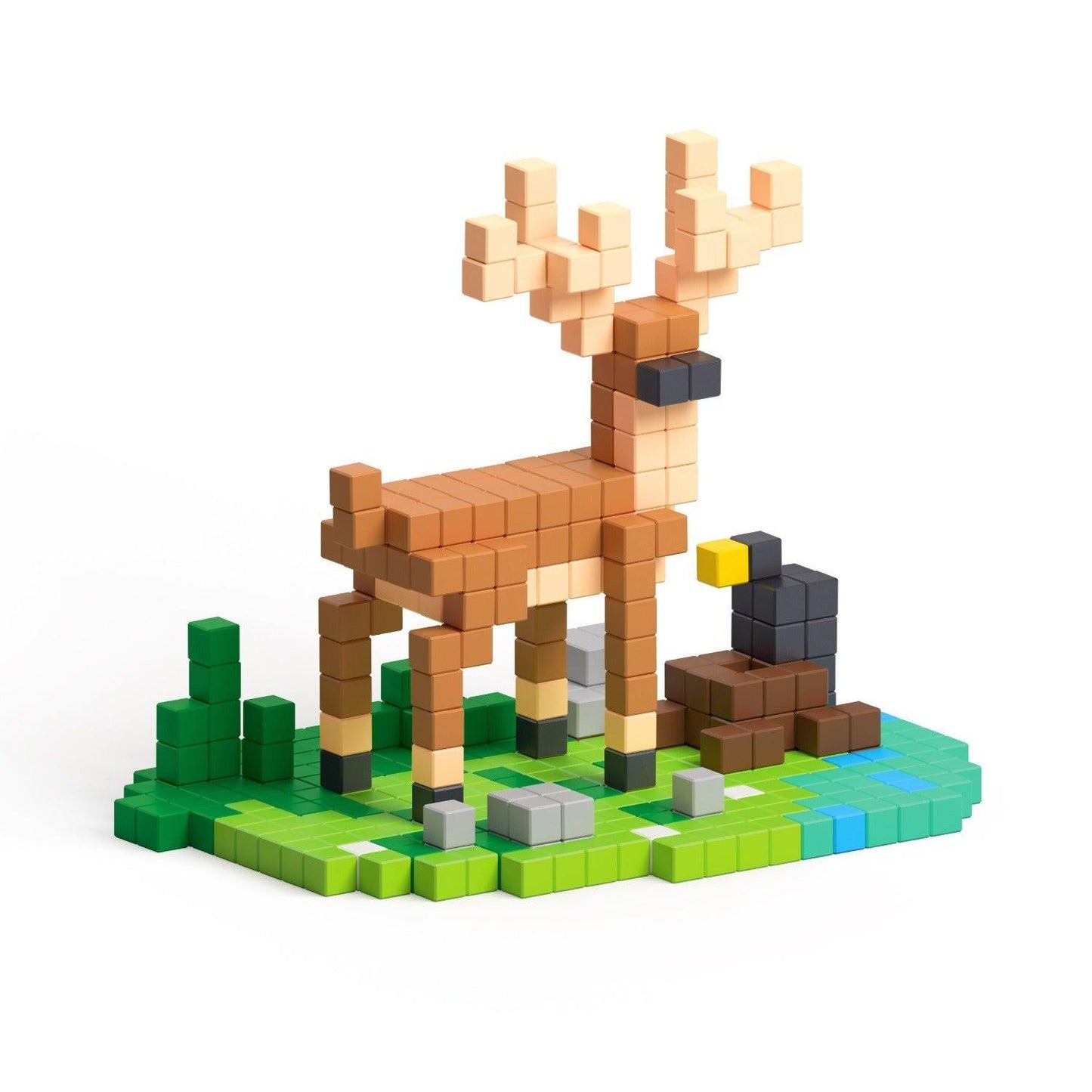 PIXIO-1600 Magnetic Blocks in 16 Colors +Free App