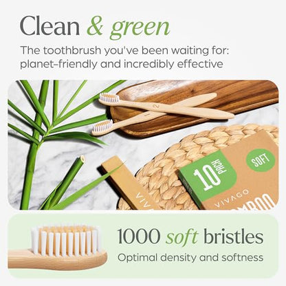 Biodegradable Bamboo Toothbrushes