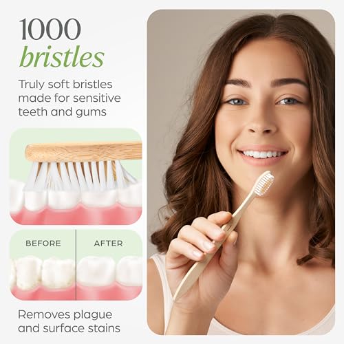 Biodegradable Bamboo Toothbrushes
