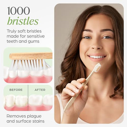 Biodegradable Bamboo Toothbrushes