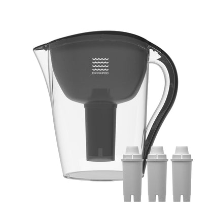 Drinkpod Ultra Premium Alkaline Water Pitcher - 3.5L Pure Healthy