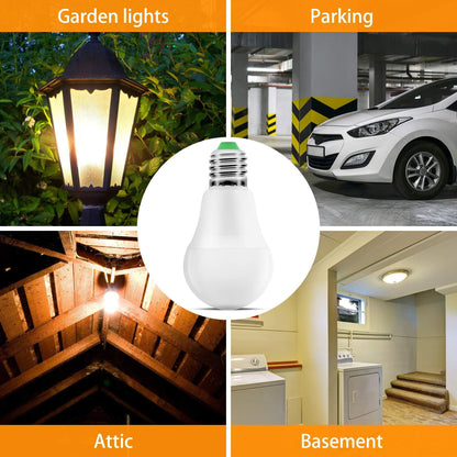 Motion Sensor Light Bulb Radar Outdoor Indoor Daylight Motion