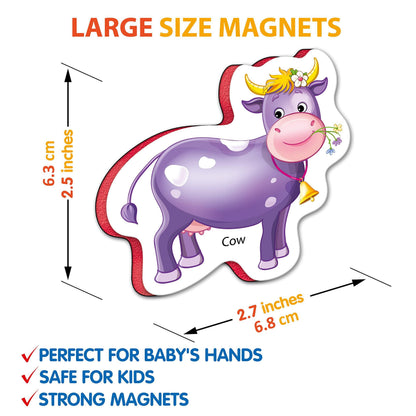 27 Foam Fridge Magnets for Toddlers 1 3   Large Toddler Magnets ‚Äì