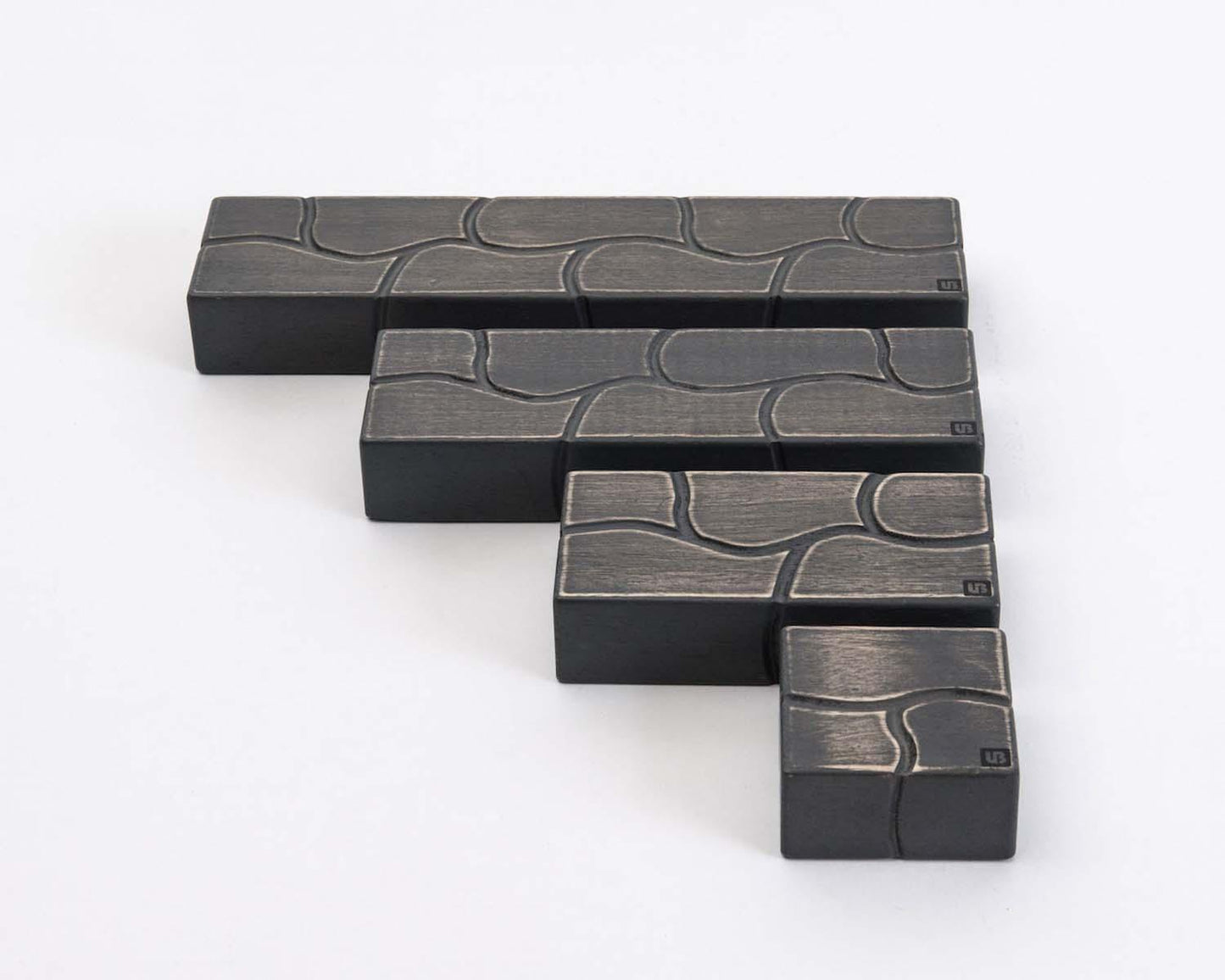 UNIT BRICKS 100 pcs Pratt Scale Standard Unit Rocks Building Set for