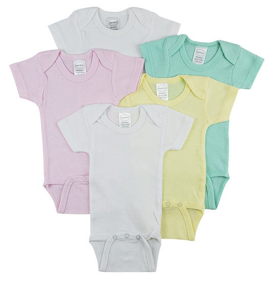 Bambini Short Sleeve One Piece 5 Pack