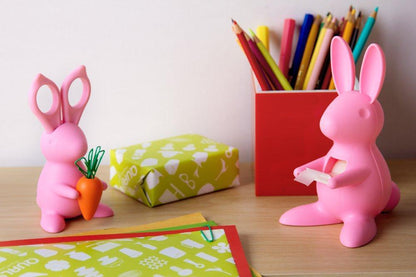 Desk Bunny Scissors 72.5x138.5x88 White