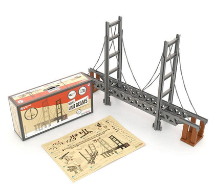 UNIT BRICKS Mini Unit Beams Bridges Set for age 6+ 620 pcs