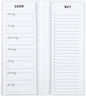 Live Organically Weekly Meal Planner | Hardbound | White and Rose Gold