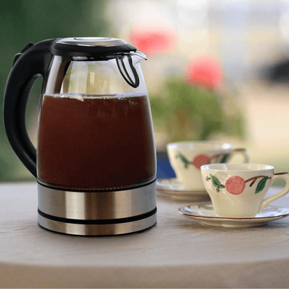 Better Chef 1500W 7-Cup Cordless Electric Borosilicate Glass Kettle wi