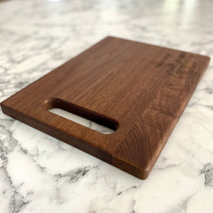 9x12" Engraved Wood Cutting Board
