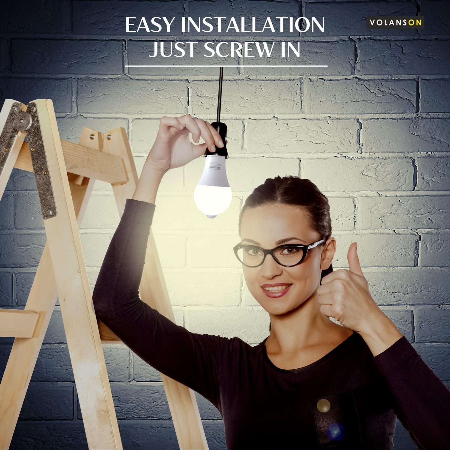Motion Sensor Light Bulbs with Dusk to Dawn Sensor Indoor Motion