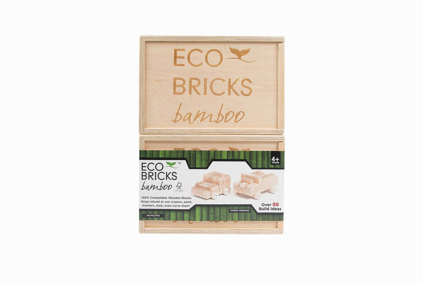 Eco-bricks Bamboo 145pcs